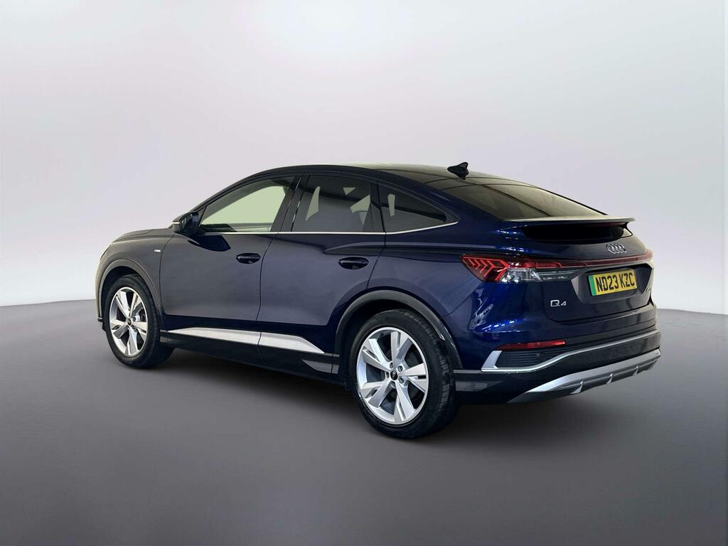 Audi Q4 E Tron 40 S Line Sportback 82Kwh 204 P Blue #6