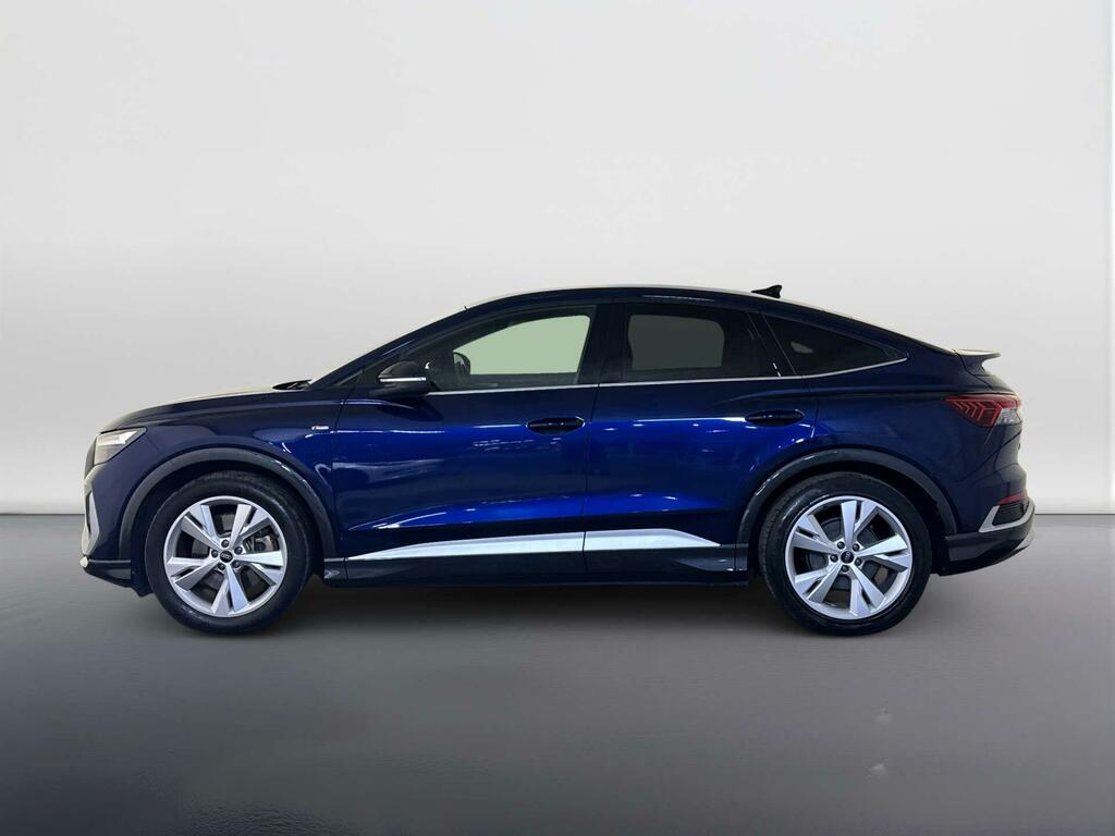Audi Q4 E Tron 40 S Line Sportback 82Kwh 204 P Blue #5