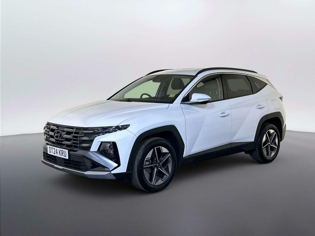 Hyundai Tucson 1.6 T-gdi Premium Suv Hybrid Euro White #4
