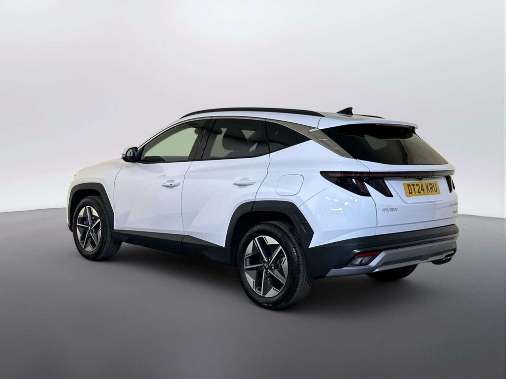 Hyundai Tucson 1.6 T-gdi Premium Suv Hybrid Euro White #6