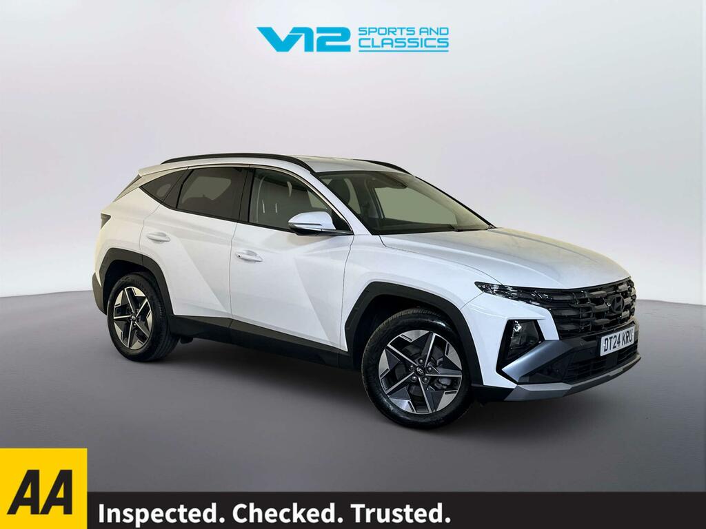 Hyundai Tucson 1.6 T-gdi Premium Suv Hybrid Euro White
