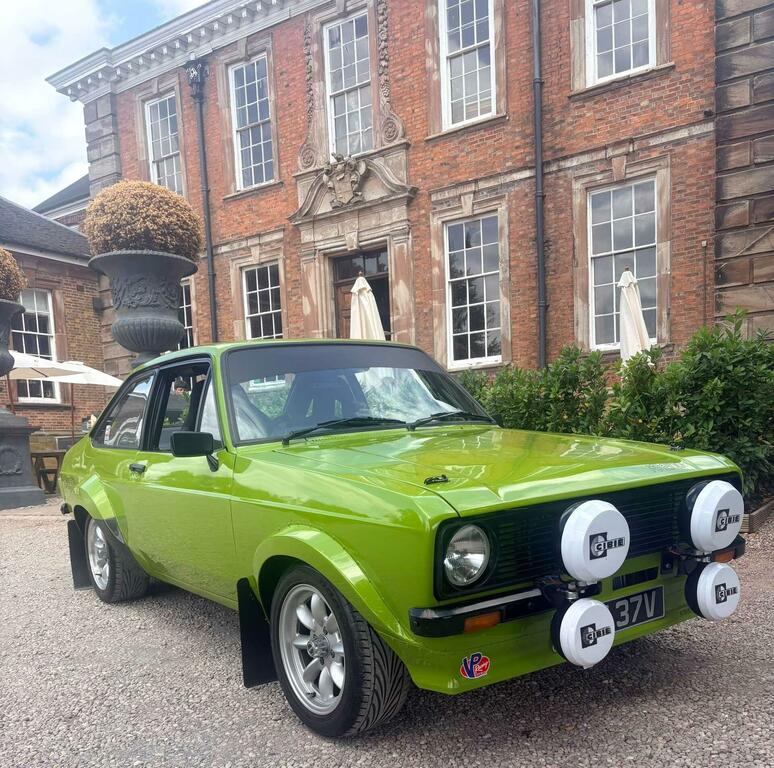 Ford Escort Extensively Upgraded Fast Road Historic Rally Ca Green