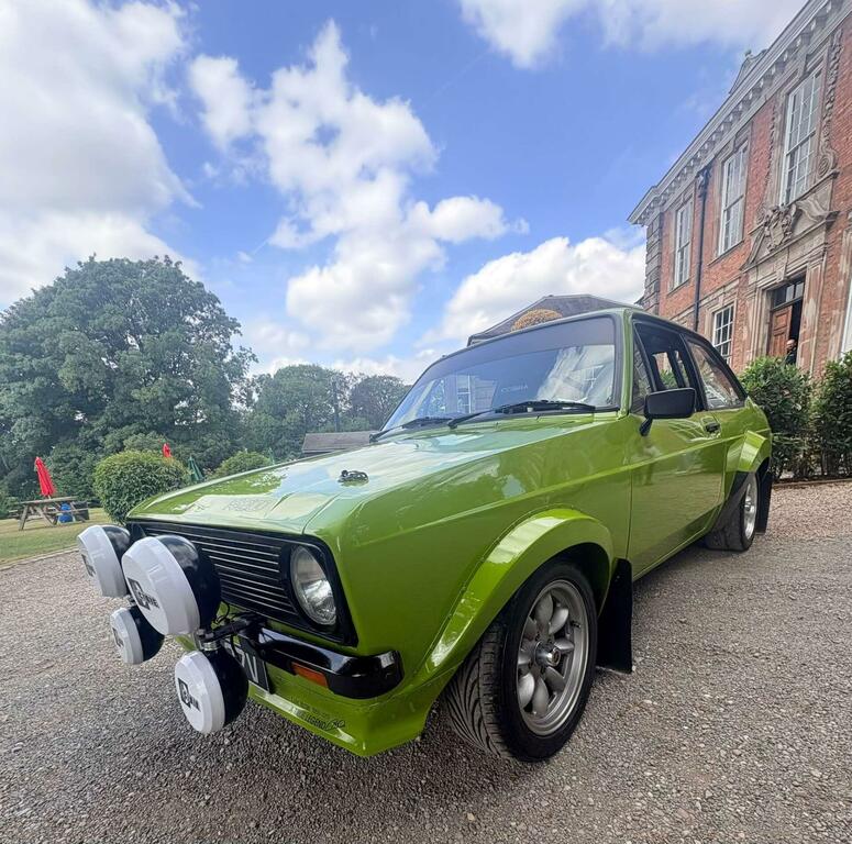 Ford Escort Extensively Upgraded Fast Road Historic Rally Ca Green #6