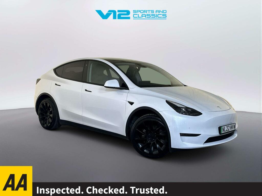 Tesla Model Y Dual Motor Long Range Suv 4Wde White