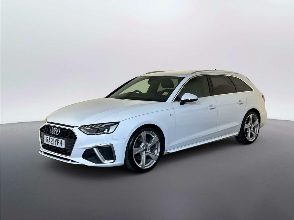 Audi A4 Avant 2.0 Tfsi 35 S Line Estate S Tronic Euro White #4