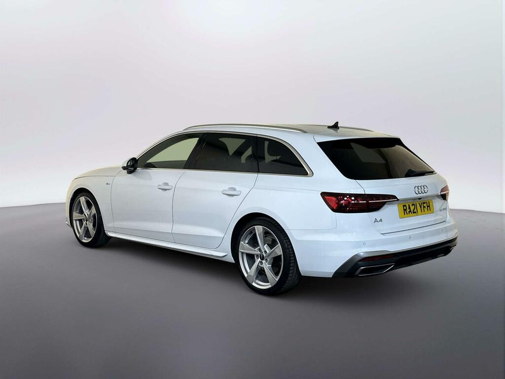 Audi A4 Avant 2.0 Tfsi 35 S Line Estate S Tronic Euro White #6