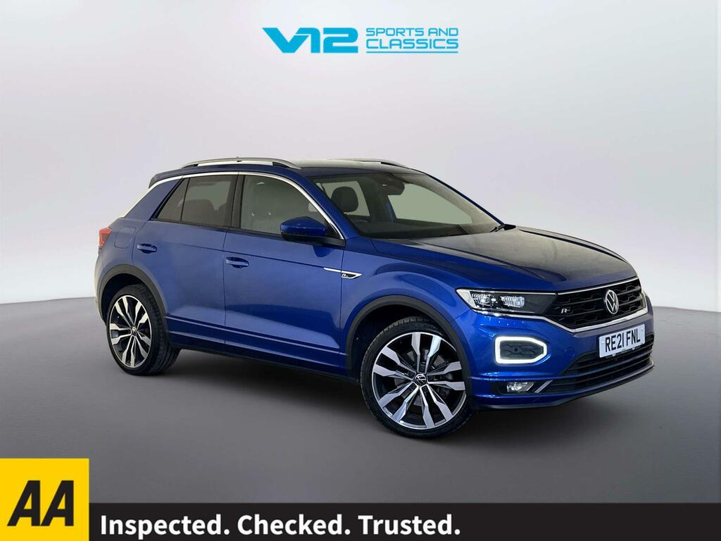 Volkswagen T-Roc 1.5 Tsi Gpf Evo R-line Suv Dsg Euro 6 Blue