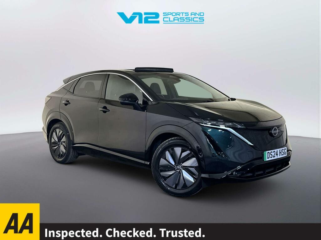 Nissan Ariya 87Kwh Advance Suv 22Kw Charger Green