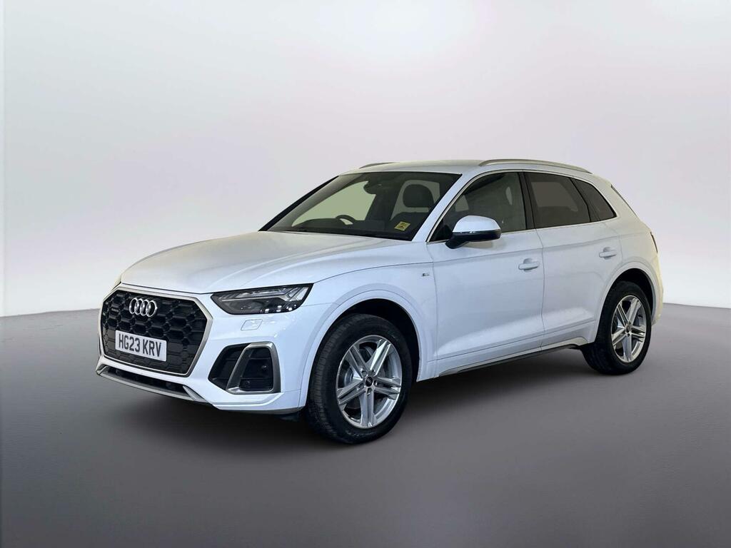 Audi Q5 2.0 Tfsi 45 S Line Suv S Tronic Quattro White #4