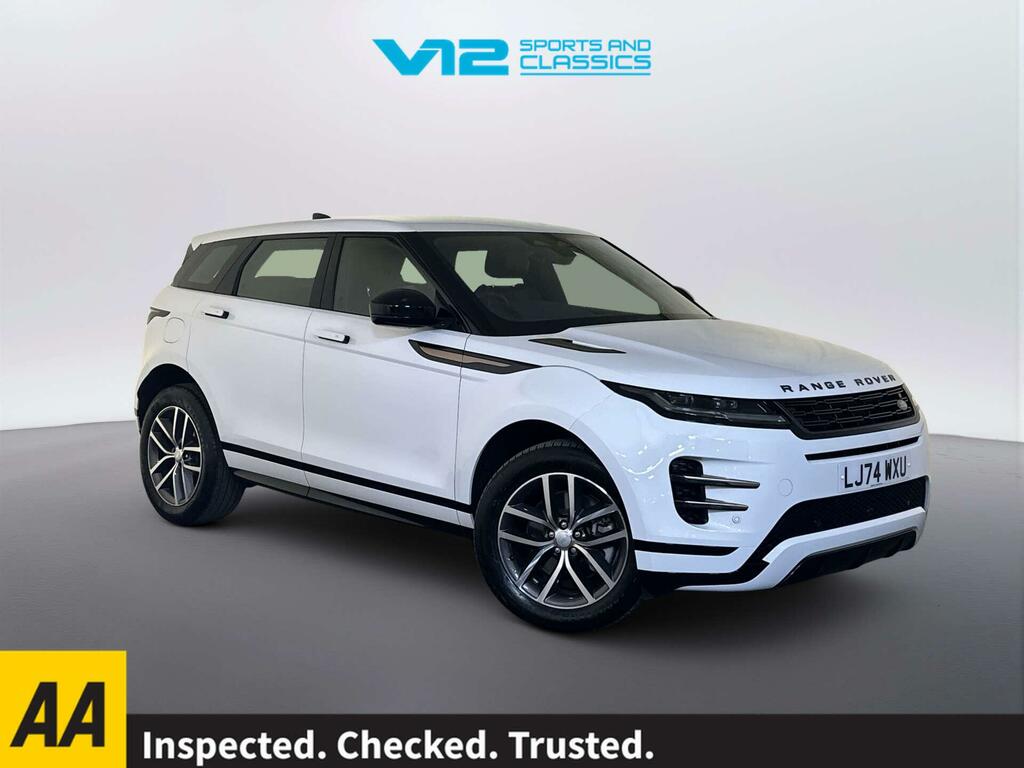 Land Rover Range Rover Evoque 2.0 D165 Mhev Dynamic Se Suv 4Wd E White