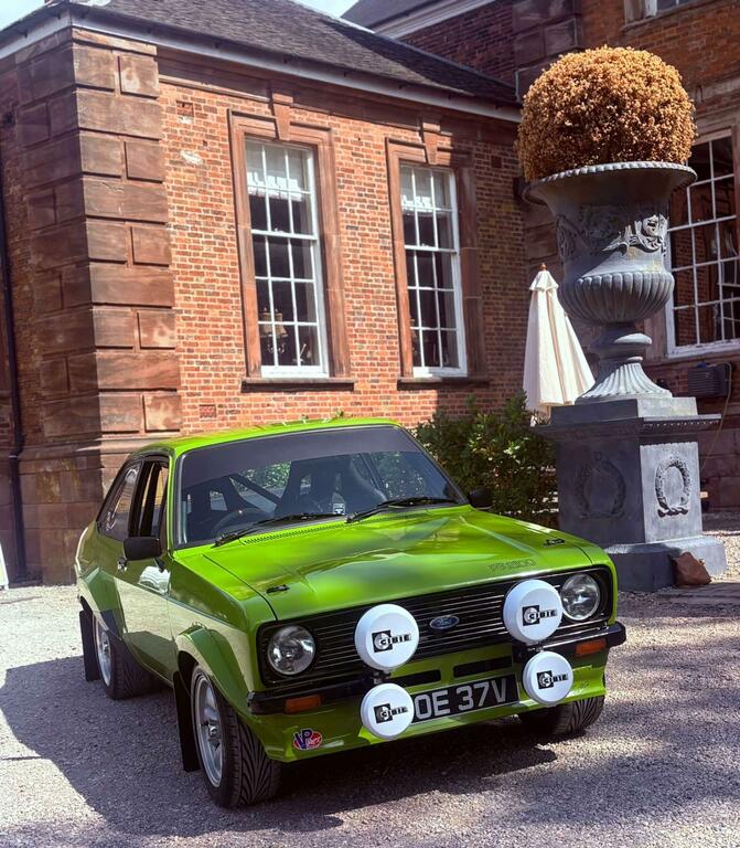 Ford Escort Extensively Upgraded Fast Road Historic Rally Ca Green #58