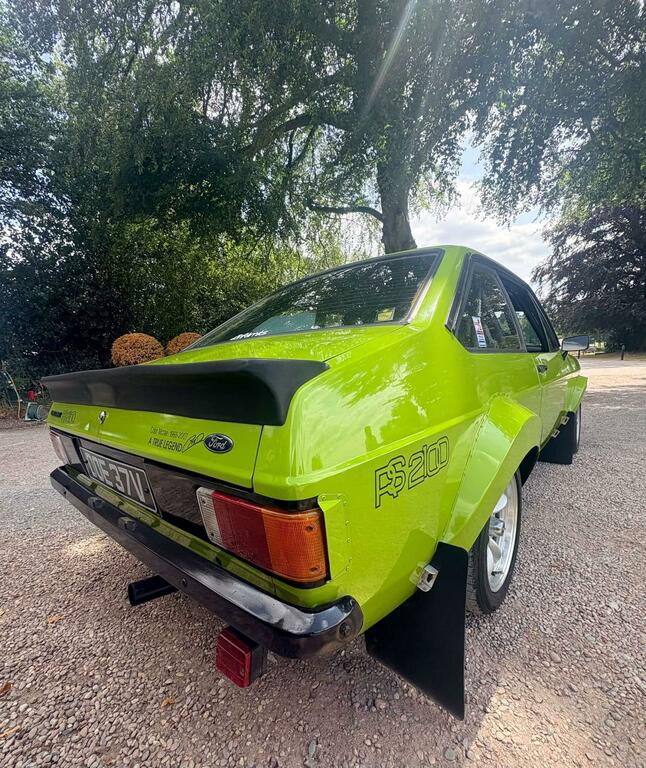 Ford Escort Extensively Upgraded Fast Road Historic Rally Ca Green #27