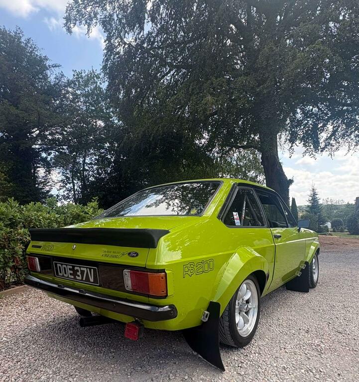 Ford Escort Extensively Upgraded Fast Road Historic Rally Ca Green #30