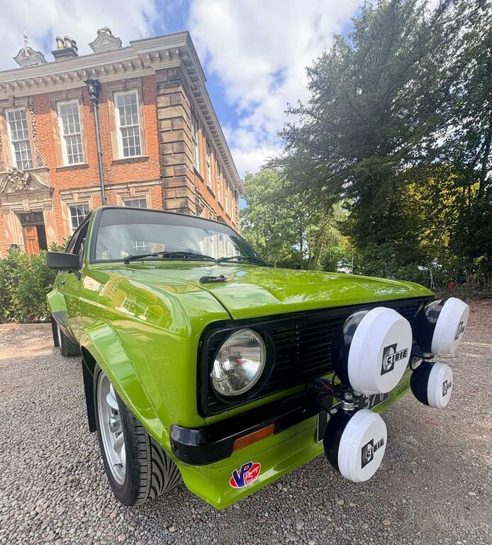 Ford Escort Extensively Upgraded Fast Road Historic Rally Ca Green #52