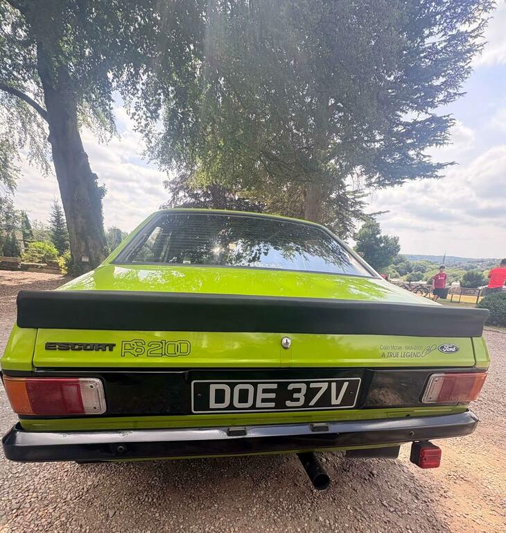 Ford Escort Extensively Upgraded Fast Road Historic Rally Ca Green #18