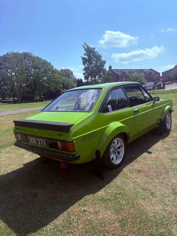 Ford Escort Extensively Upgraded Fast Road Historic Rally Ca Green #29