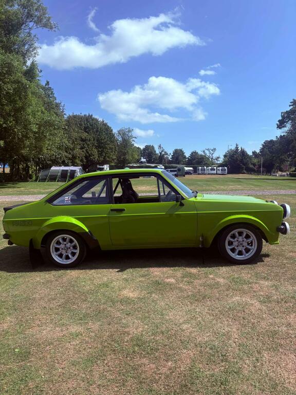 Ford Escort Extensively Upgraded Fast Road Historic Rally Ca Green #25
