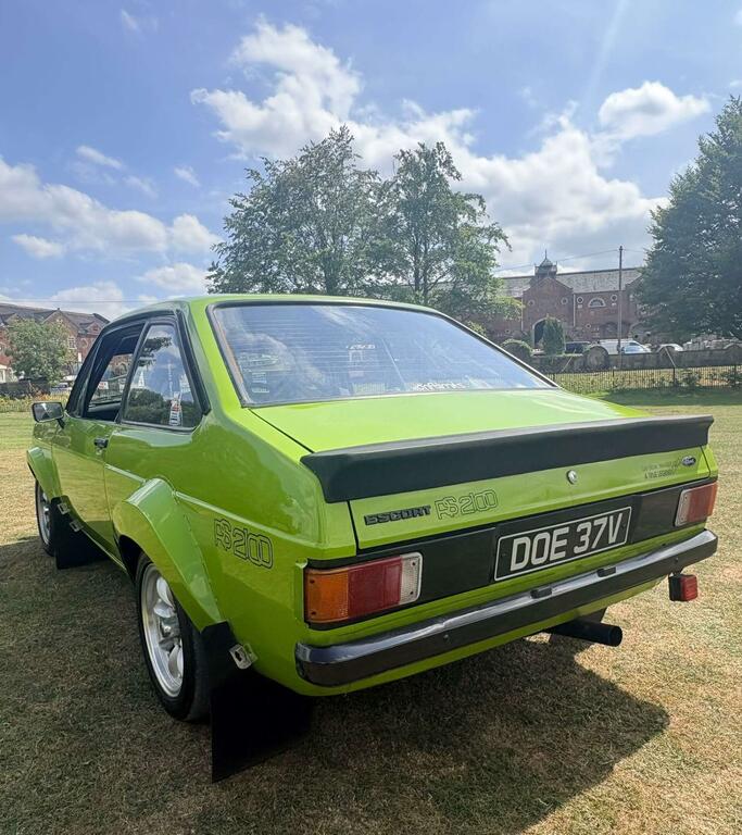 Ford Escort Extensively Upgraded Fast Road Historic Rally Ca Green #10