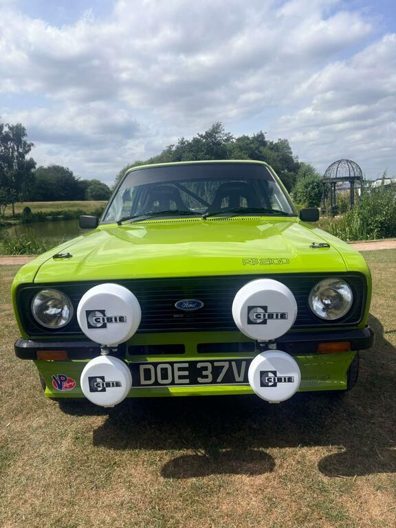 Ford Escort Extensively Upgraded Fast Road Historic Rally Ca Green #15