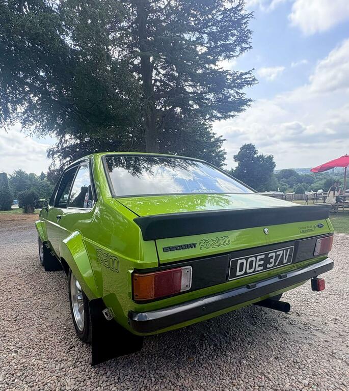 Ford Escort Extensively Upgraded Fast Road Historic Rally Ca Green #11
