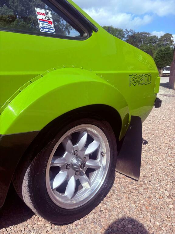 Ford Escort Extensively Upgraded Fast Road Historic Rally Ca Green #39