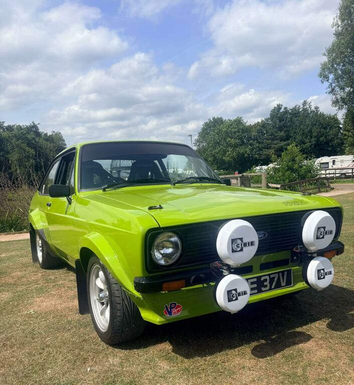 Ford Escort Extensively Upgraded Fast Road Historic Rally Ca Green #9