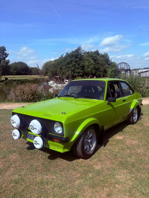 Ford Escort Extensively Upgraded Fast Road Historic Rally Ca Green #7