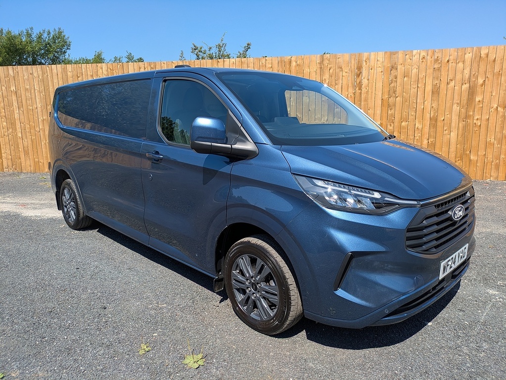 Ford Transit Custom 300 Ecoblue Limited Blue