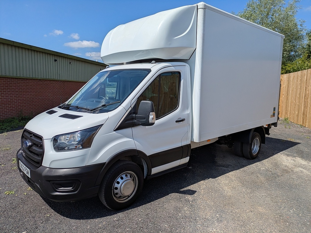 Ford Transit Custom 350 Ecoblue Leader DN22FGM White #3