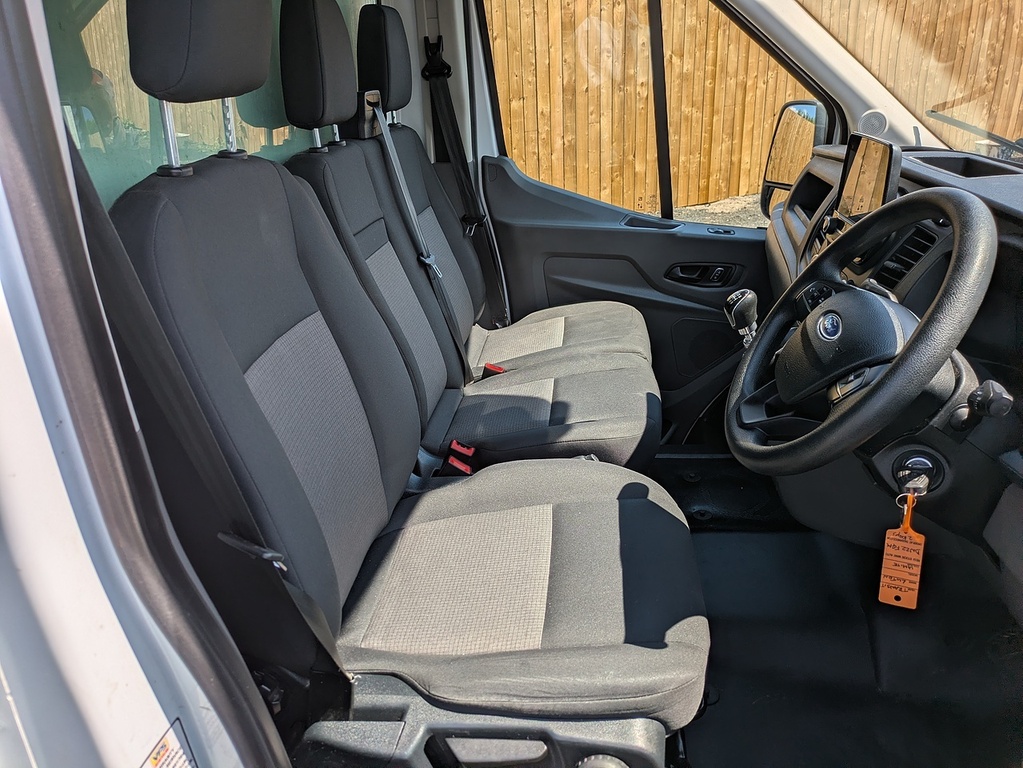 Ford Transit Custom 350 Ecoblue Leader DN22FGM White #6