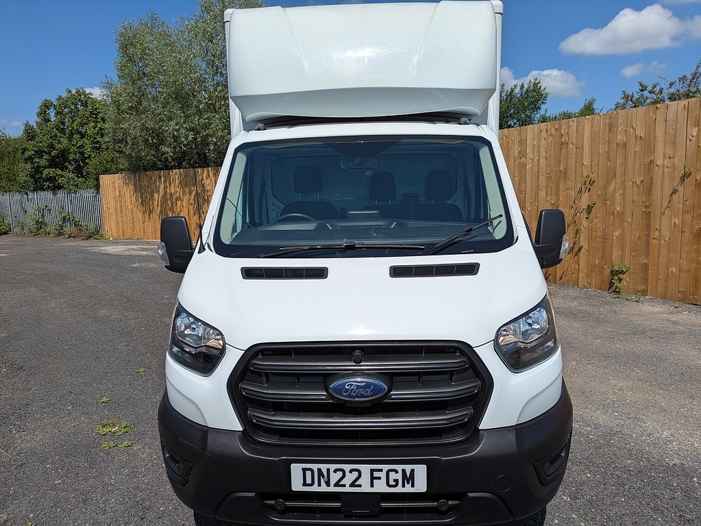 Ford Transit Custom 350 Ecoblue Leader DN22FGM White #2