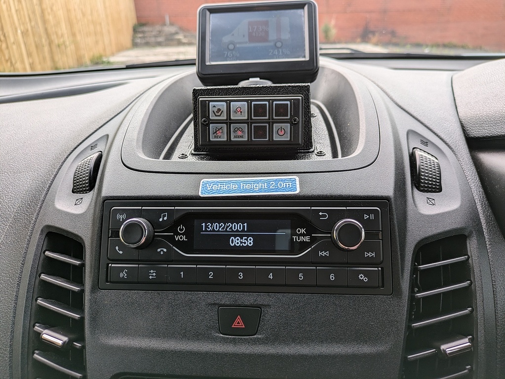 Ford Transit Connect Connect1.5 Tdci 120 L1 Black #16