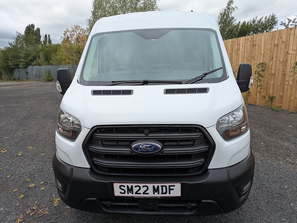 Ford Transit Custom 350 Ecoblue Leader White #2