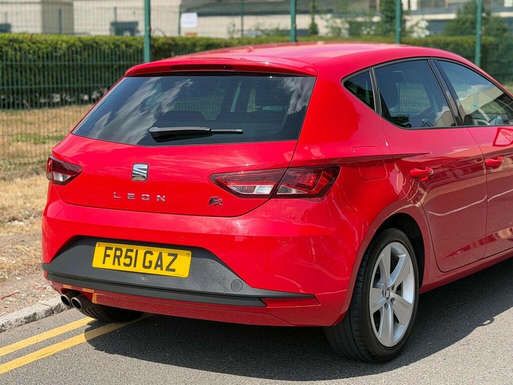 Seat Leon Hatchback 2.0 Tdi Cr Fr Euro 5 Ss 201515 Red #4