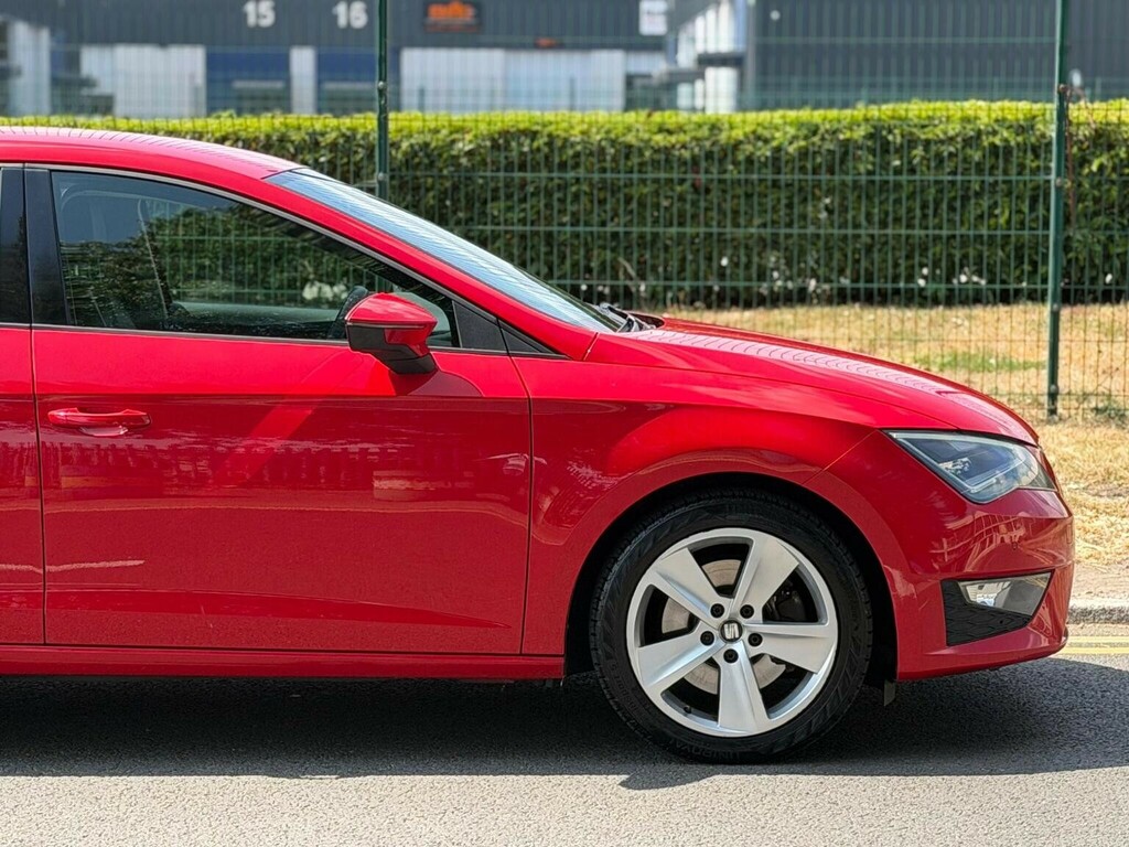 Seat Leon Hatchback 2.0 Tdi Cr Fr Euro 5 Ss 201515 Red #6
