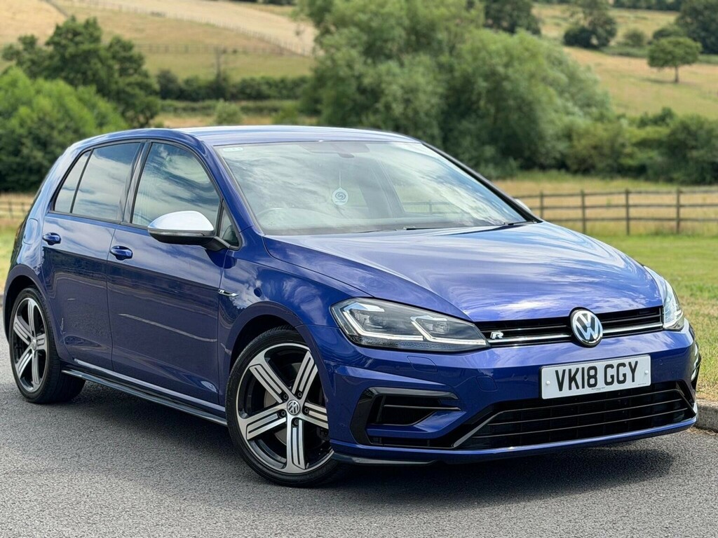 Volkswagen Golf Hatchback 2.0 Tsi R Dsg 4Motion Euro 6 Ss VK18GGY Blue #2