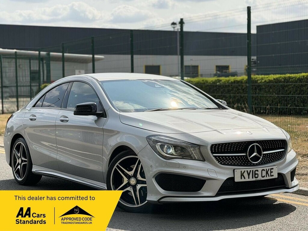 Mercedes-Benz CLA Class 2.1 Cla220d Amg Sport Coupe 7G-dct Euro 6 Ss Silver