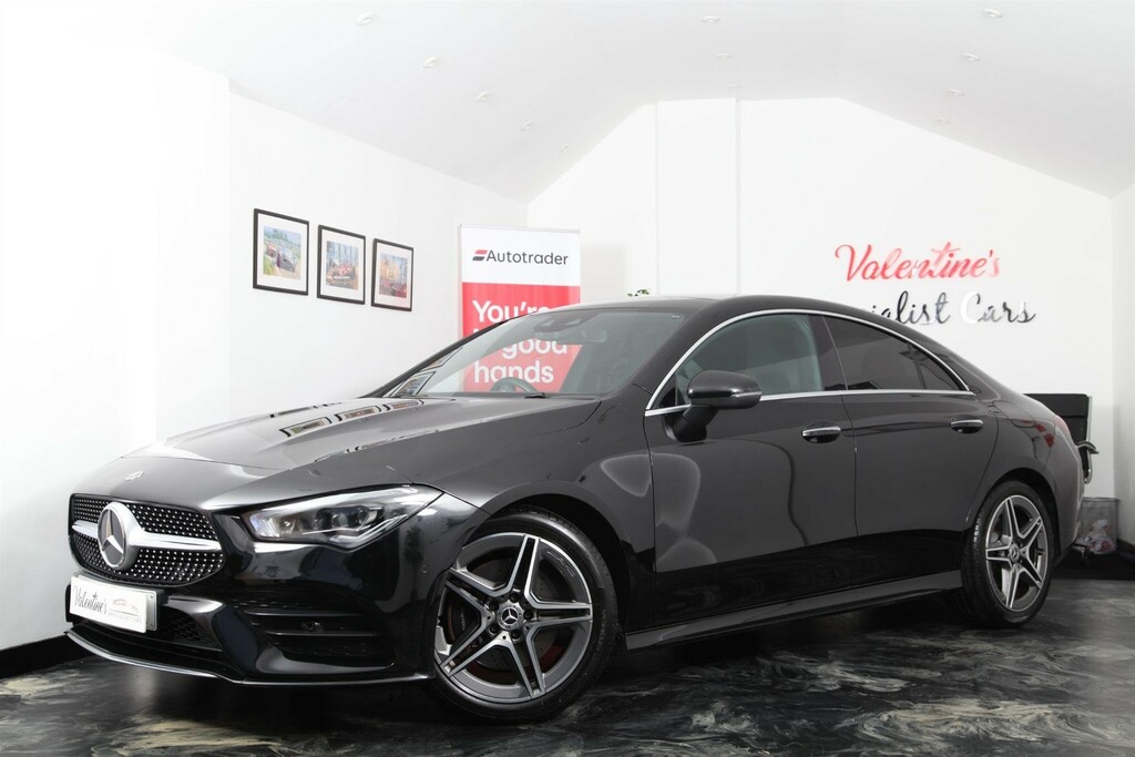 Mercedes-Benz CLA Class 2.0 D Amg Line Premium Plus 2 Coupe 8G-dct Euro Black #2