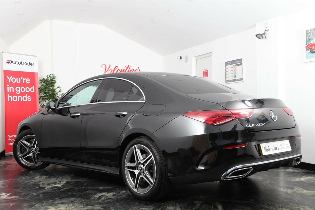 Mercedes-Benz CLA Class 2.0 D Amg Line Premium Plus 2 Coupe 8G-dct Euro Black #4