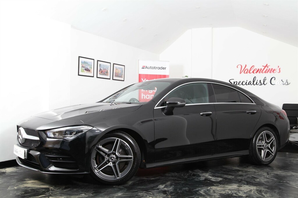 Mercedes-Benz CLA Class 2.0 D Amg Line Premium Plus 2 Coupe 8G-dct Euro Black #3