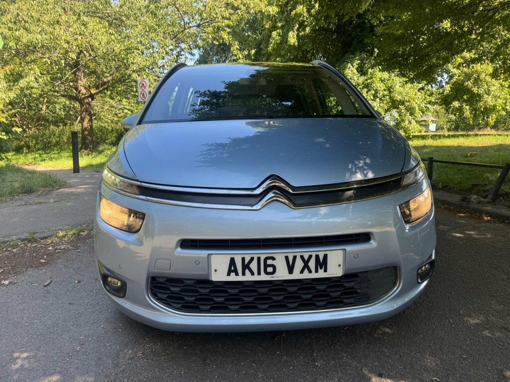 Citroen Grand C4 Picasso 1.6 Bluehdi Exclusive Eat6 Euro 6 Ss Blue #4