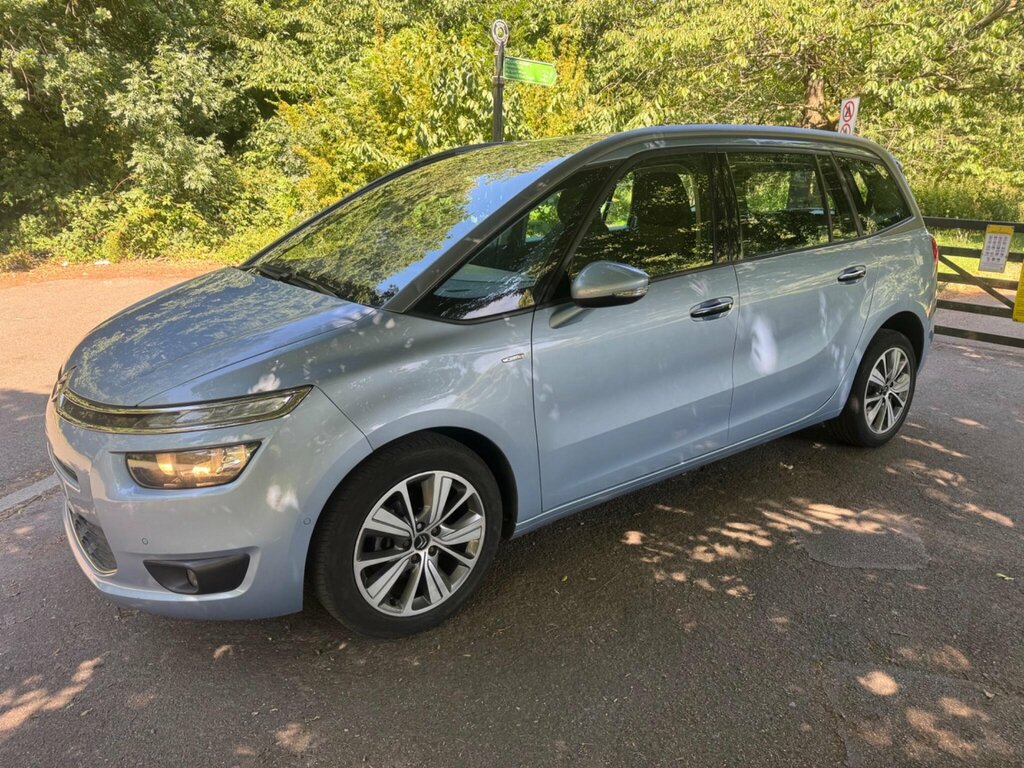Citroen Grand C4 Picasso 1.6 Bluehdi Exclusive Eat6 Euro 6 Ss Blue #3