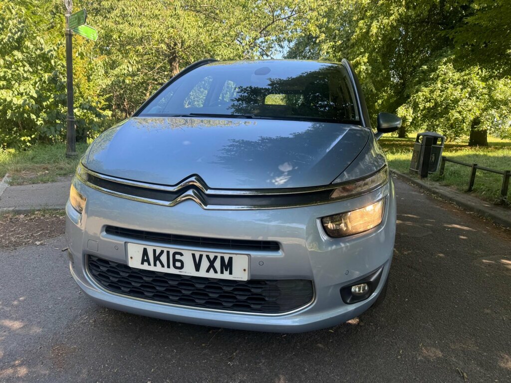 Citroen Grand C4 Picasso 1.6 Bluehdi Exclusive Eat6 Euro 6 Ss Blue #2