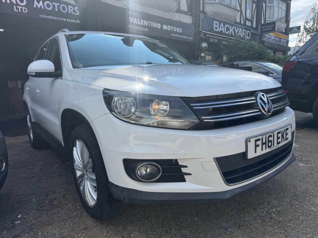 Volkswagen Tiguan 2.0 Tdi Sport 4Wd Euro 5 White #3