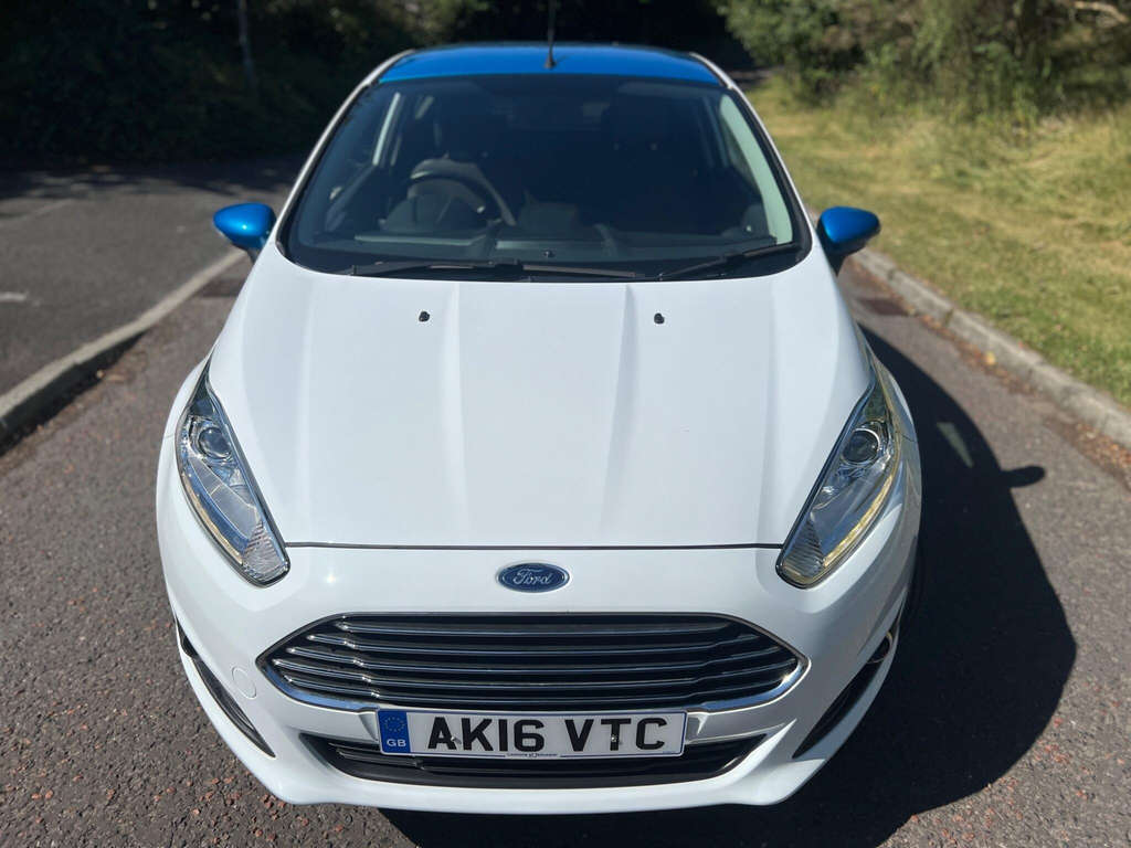 Ford Fiesta 1.0T Ecoboost Zetec White Edition Euro 6 Ss AK16VTC White #2