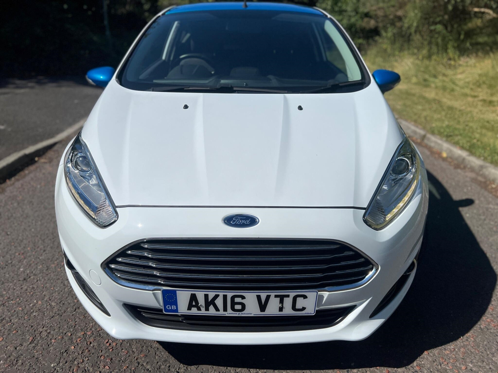 Ford Fiesta 1.0T Ecoboost Zetec White Edition Euro 6 Ss AK16VTC White #6