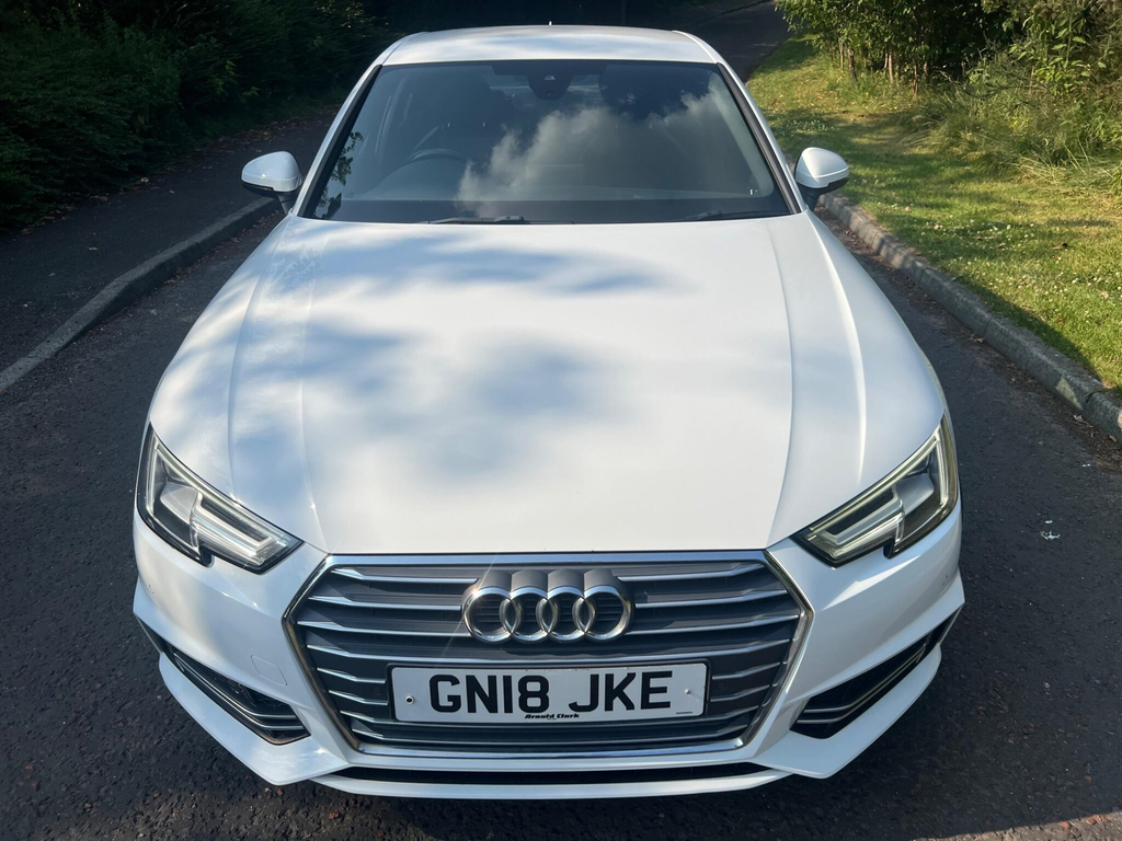 Audi A4 1.4 Tfsi S Line Euro 6 Ss GN18JKE White #6