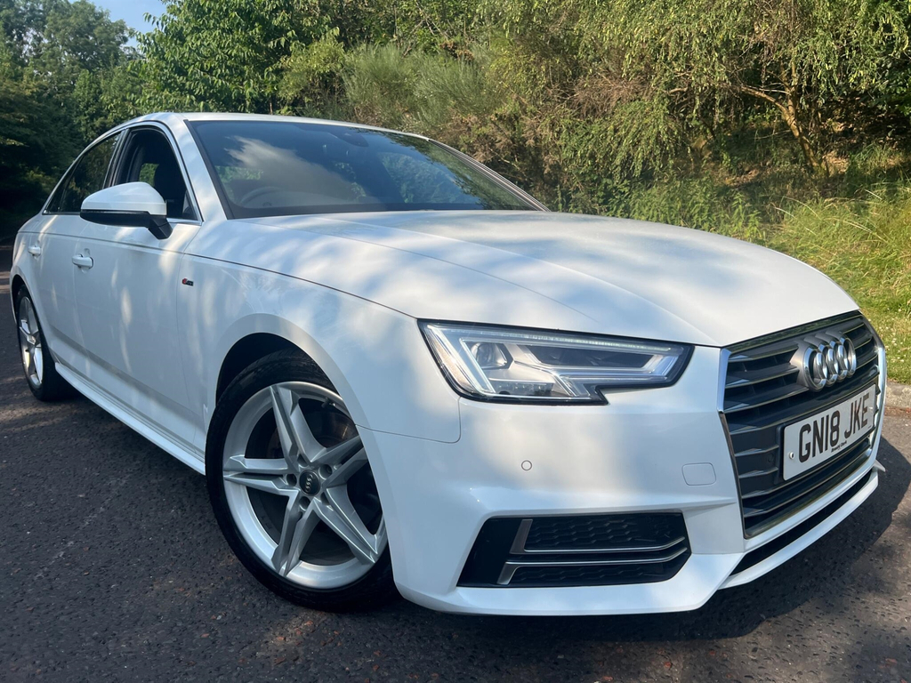 Audi A4 1.4 Tfsi S Line Euro 6 Ss White