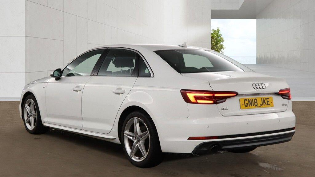 Audi A4 1.4 Tfsi S Line Euro 6 Ss White #4