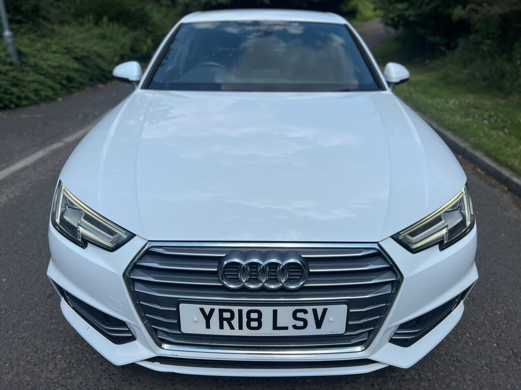 Audi A4 1.4 Tfsi S Line Euro 6 Ss YR18LSV White #6